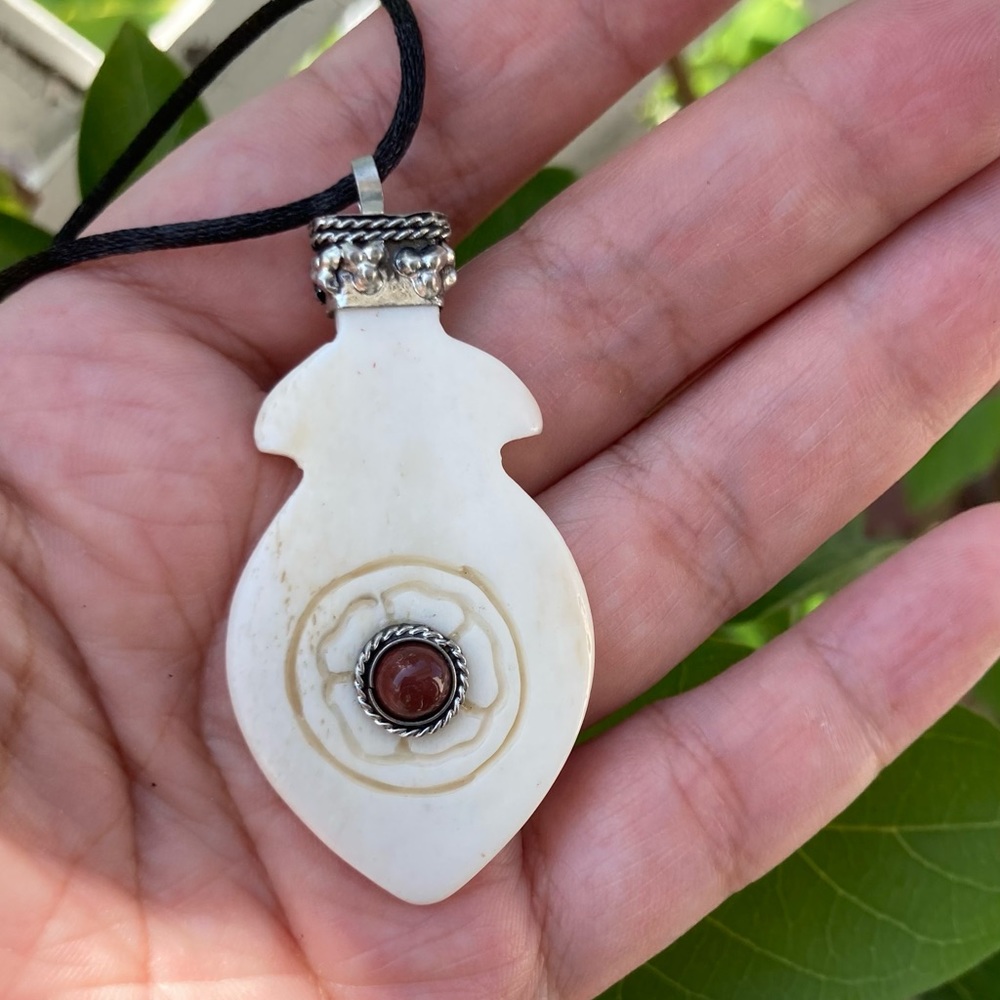 Wicca moon goddess necklace